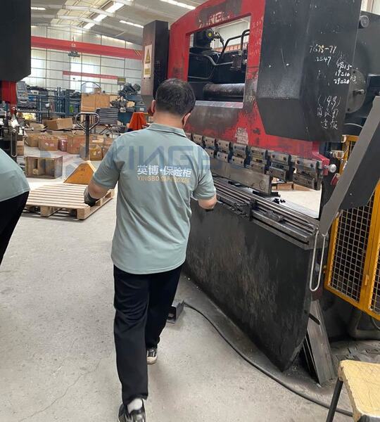 Hebei Yingbo Safe Boxes Co., Ltd 製造者の生産ライン