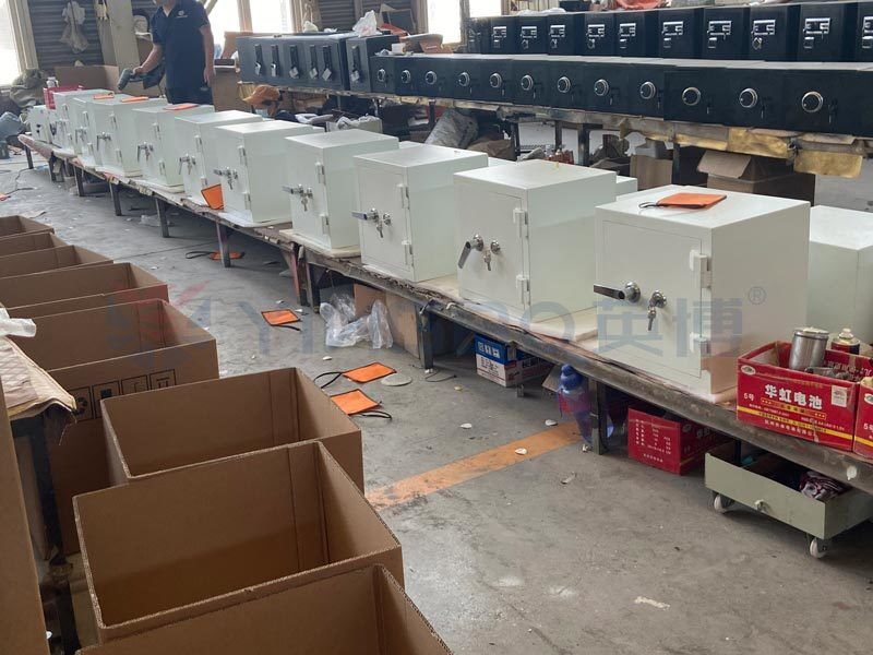 Hebei Yingbo Safe Boxes Co., Ltd 製造者の生産ライン