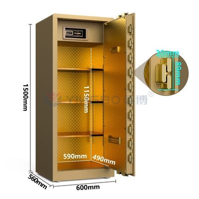 家庭用指紋ロック用のスマートな生体認証金庫 家庭用の最高の金庫