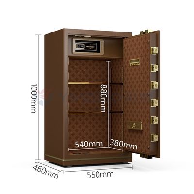 H1000mm 固体鋼 豪華 オフィス 指紋ロック セキュリティのためのセーフボックス YB/N7-100