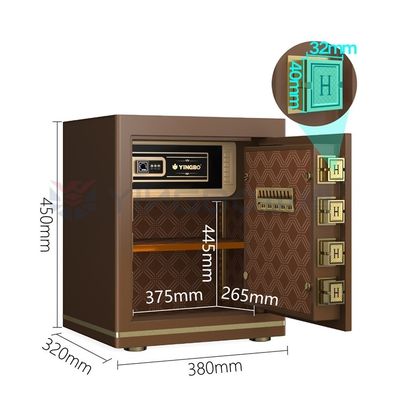 YB/N7-45 電子デジタルロック オフィスセーフ ボックス 固体鋼 26±2kg