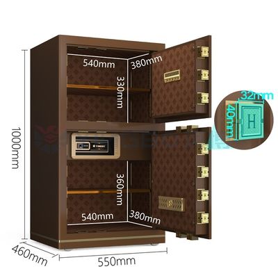 固体鋼 高級スマート電子オフィス セキュリティのためのセーフボックス YB/N7-100D