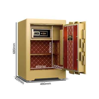 指紋ロックバンク 商用防火セーフ H680mm YB/ZY-60