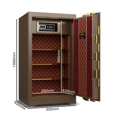 バイオメトリック指紋ロック 高級セーフボックス スマート 銀行セキュリティ YB/ZY-100