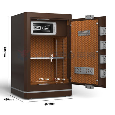 指紋デジタルロック 家庭用セキュリティ用セーフボックス YB/N6-78