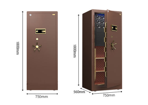 ソリッドスチールジュエリーウォッチワインダー ジュエリーセーフ 大容量 家庭用