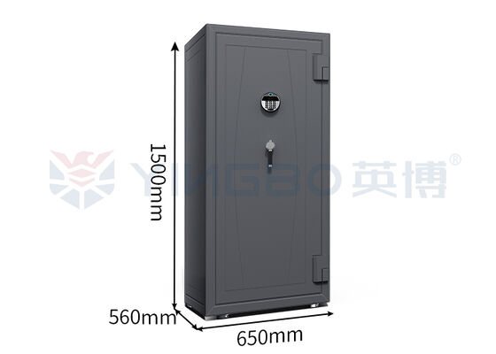 革張りの頑丈な耐火性ジュエリーセーフウォッチセーフ、ウォッチワインダー付き