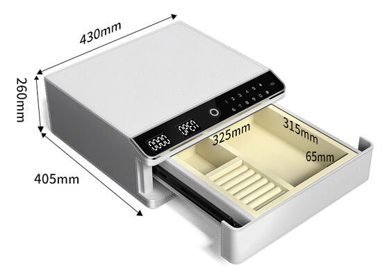 オートポップアップと金属スライディングレールの小宝石のセーフボックス