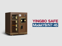 1.5Cu Ft オフィスセーフ ボックス 指紋ロック YB/N7-45