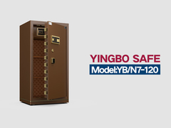 95kg ダブルアラーム オフィスセーフボックス 指紋ロック