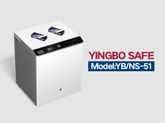 YB-NS 固体鋼のベッドナイトテーブル 白