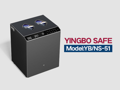 YB-NS 固体鋼のベッドナイトテーブル グレー