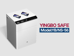 YB-NS 鋼鉄のベッドナイトテーブル 白い引き出し